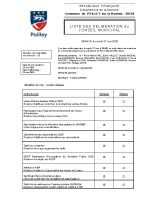 27 05 2025 Liste des délibérations